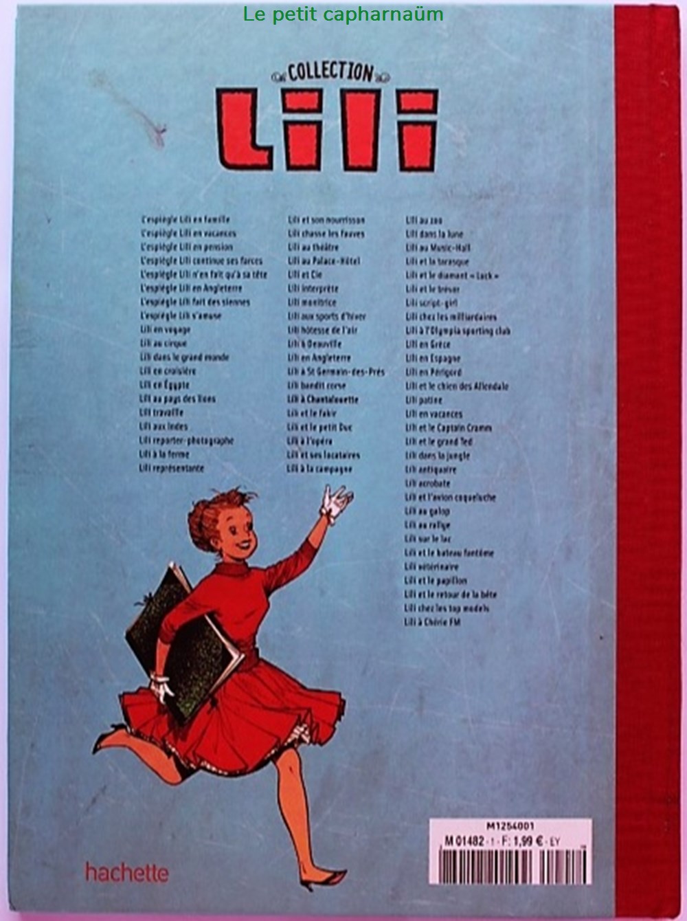 livres bd revues bandes dessinees lili 25 lili a chantalouette reed 2015