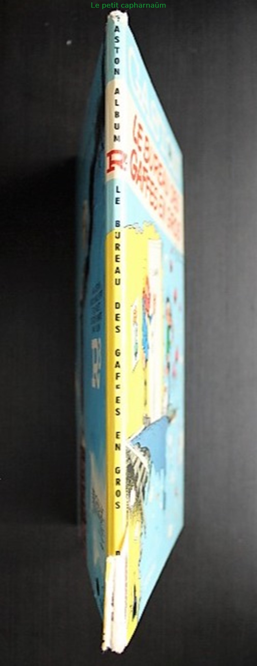 Gaston - R2 - Le bureau des gaffes en gros - EO 1972 3 livres bd revues bandes dessinees gaston r2 le bureau des gaffes en gros eo 1972