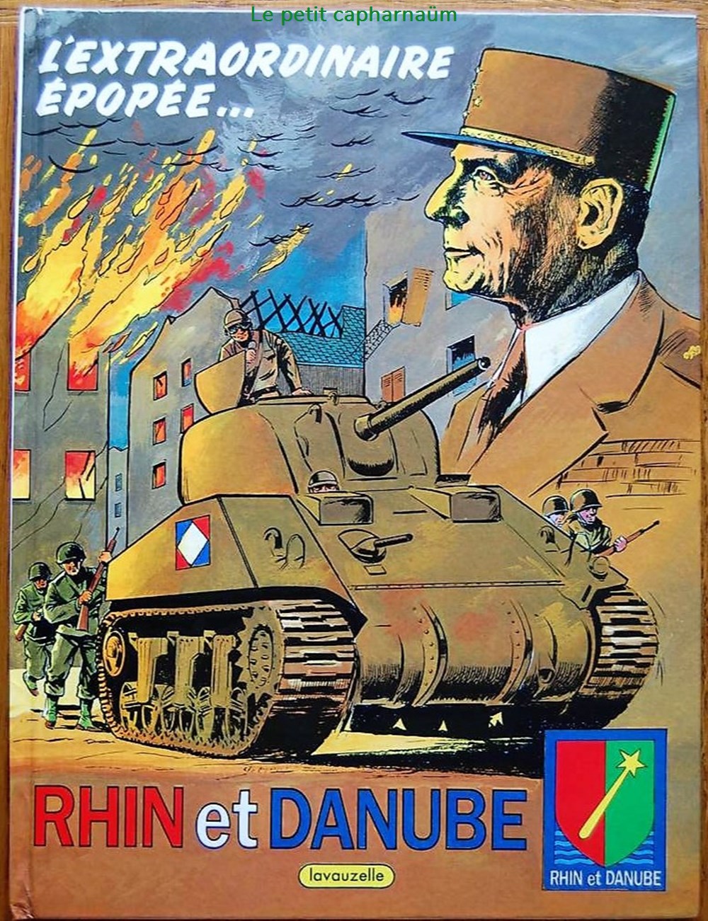 Album - Rhin et Danube, l'extraordinaire épopée - EO 1989 livres bd revues bandes dessinees album rhin et danube extraordinaire epopee eo 1989