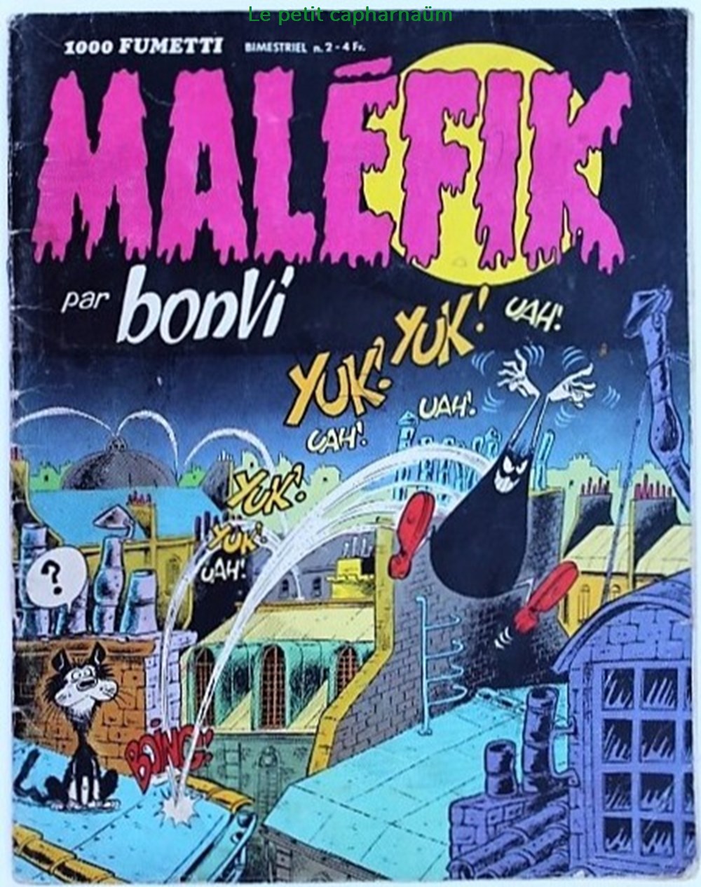 Maléfik - 2 - janvier 1977 livres bd revues malefik 2 janvier 1977
