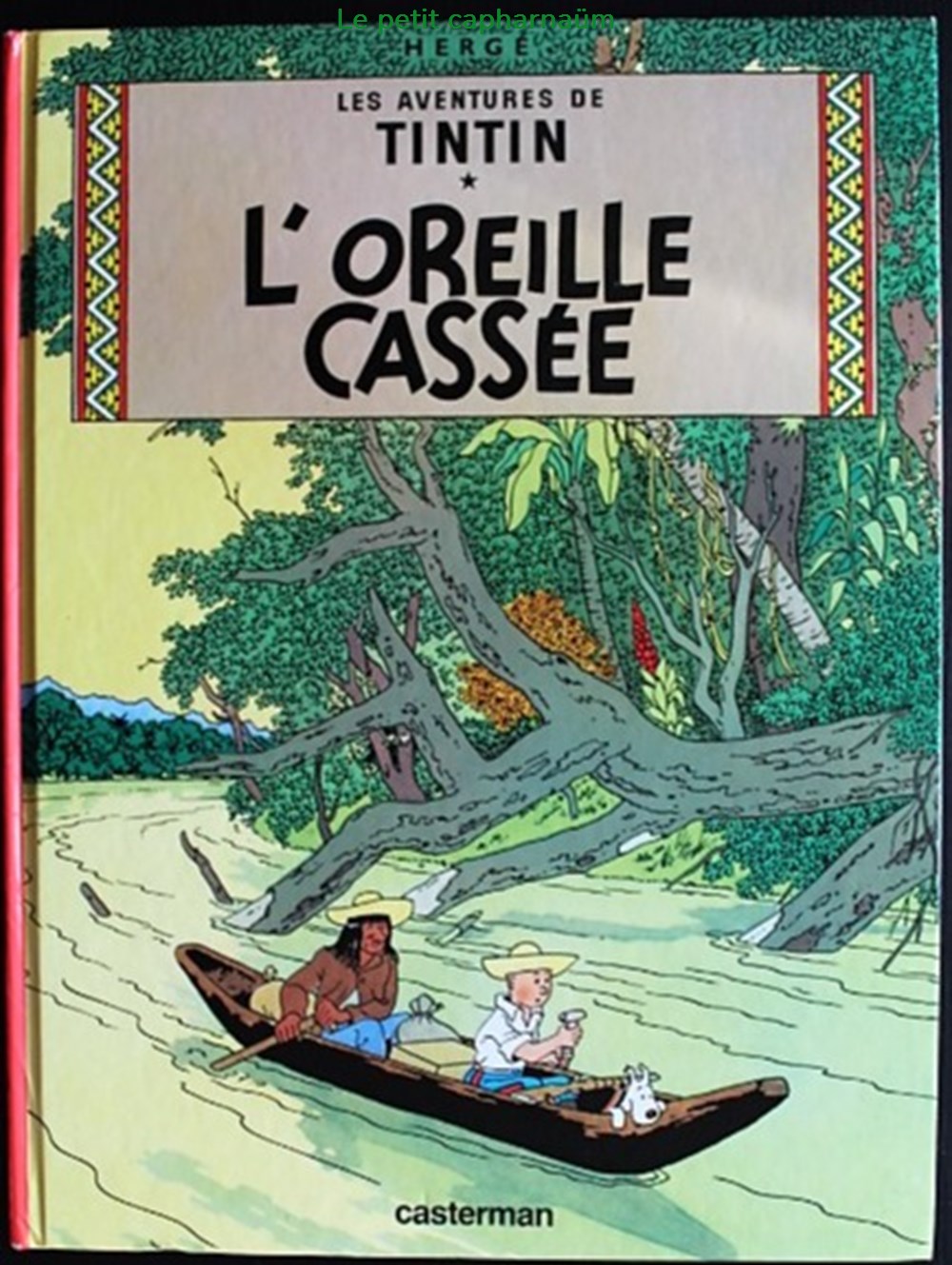 livres bd revues bandes dessinees tintin 06 oreille cassee reed 1988 c8