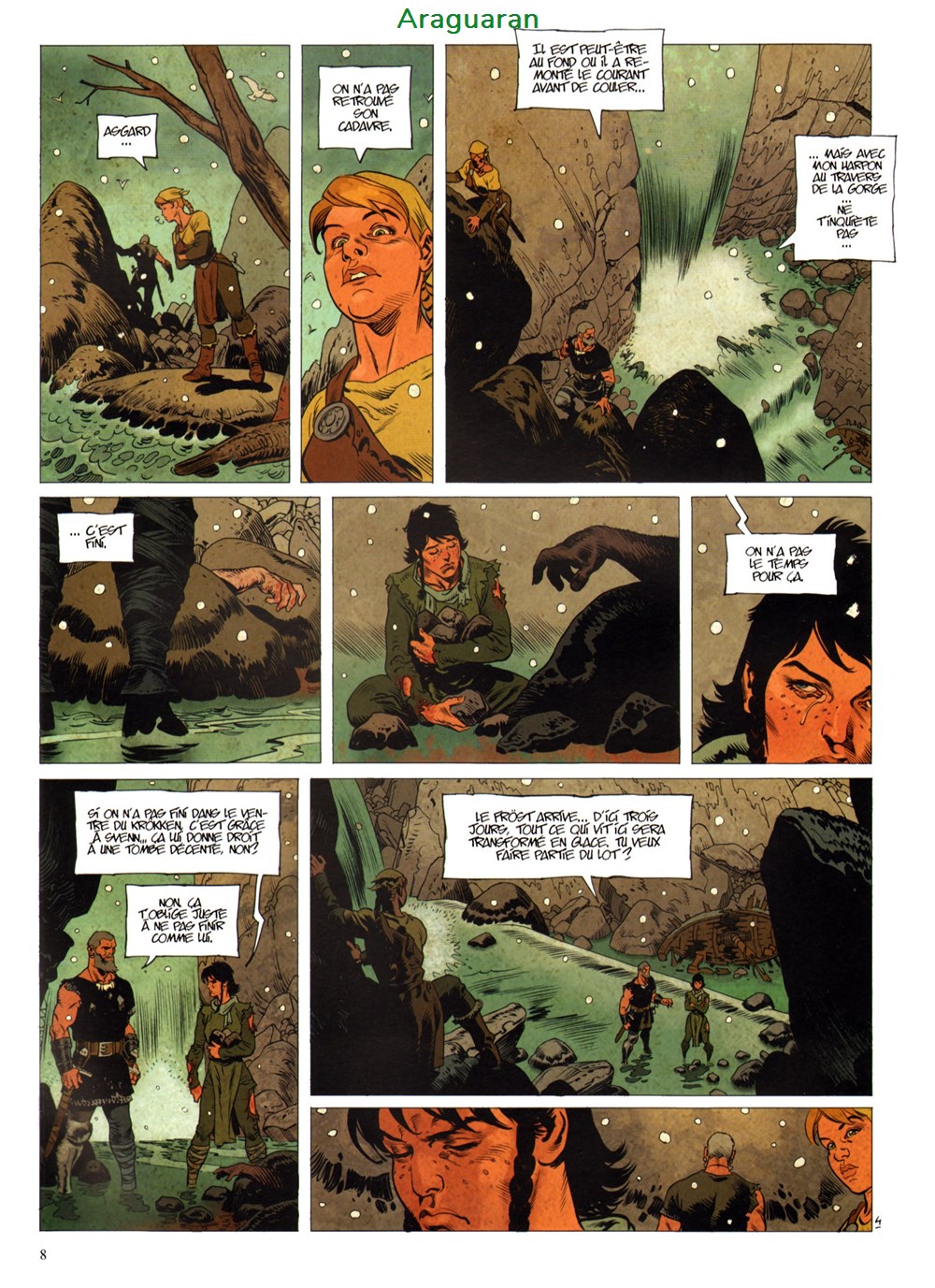 Album - Asgard - 02 - Le serpent monde 5 livres bd revues bandes dessinees album asgard 02 le serpent monde