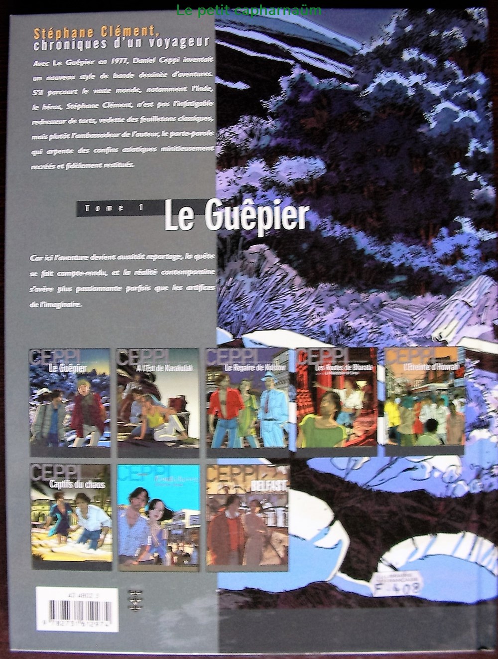 Stéphane Clément - 01 - Le guêpier - Rééd. 1998 livres bd revues bandes dessinees stephane clement 01 le guepier reed 1998