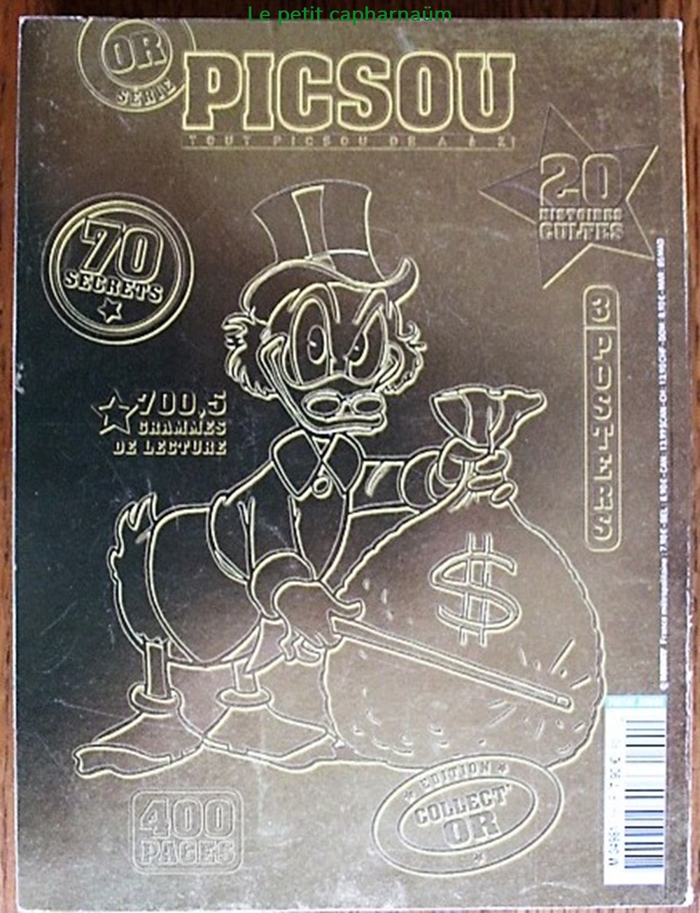 Super Picsou Géant - HS OO - Edition Collect'or - Tout Picsou de a à Z livres bd revues super picsou geant hs oo edition collect or tout picsou de a a z