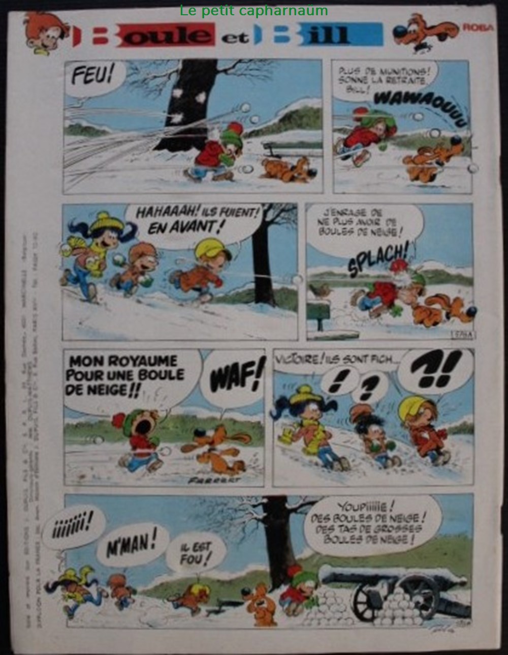 Spirou - 1759 - Couverture : Marc Lebut et son voisin livres bd revues spirou 1759 couverture marc lebut et son voisin