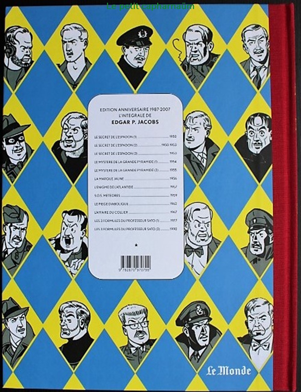 livres bd revues bandes dessinees blake et mortimer 05 le mystere de la grande pyramide tome ii reed 2007 le monde fac simile
