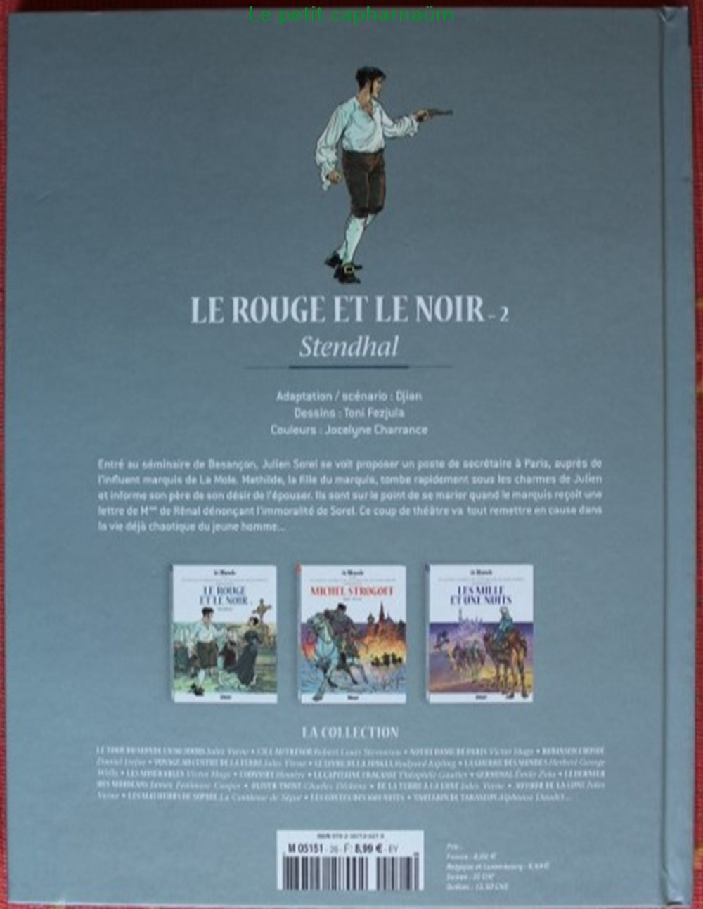 livres revues bandes dessinees les grands classiques de la litterature en bd 26 le rouge et le noir tome 2 reed 2017