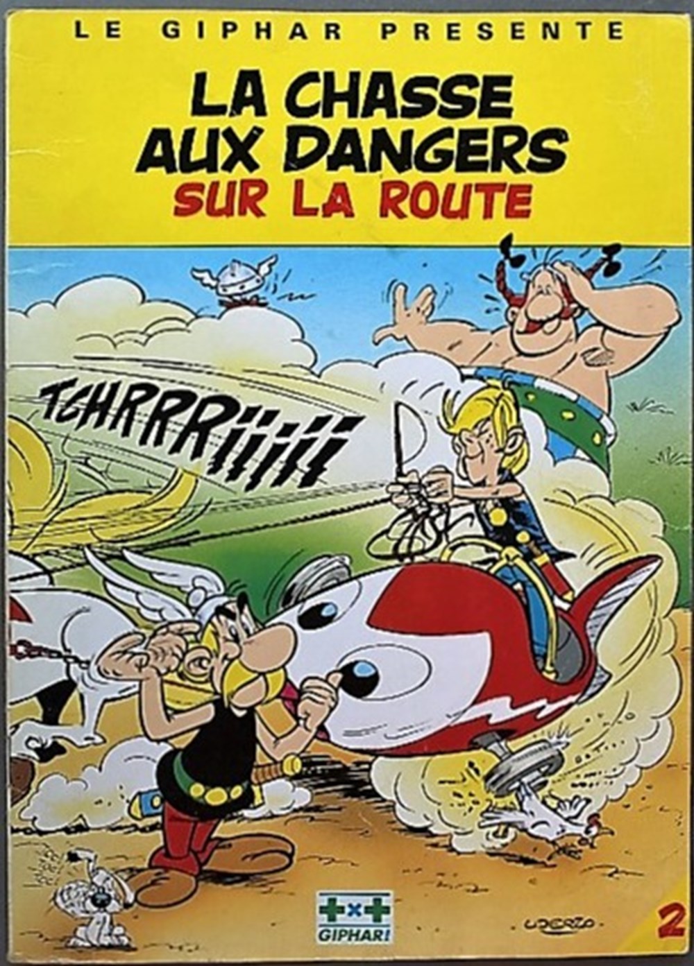 livres bd revues bandes dessinees album publicitaire asterix hs la chasse aux dangers de la route eo giphar 1990