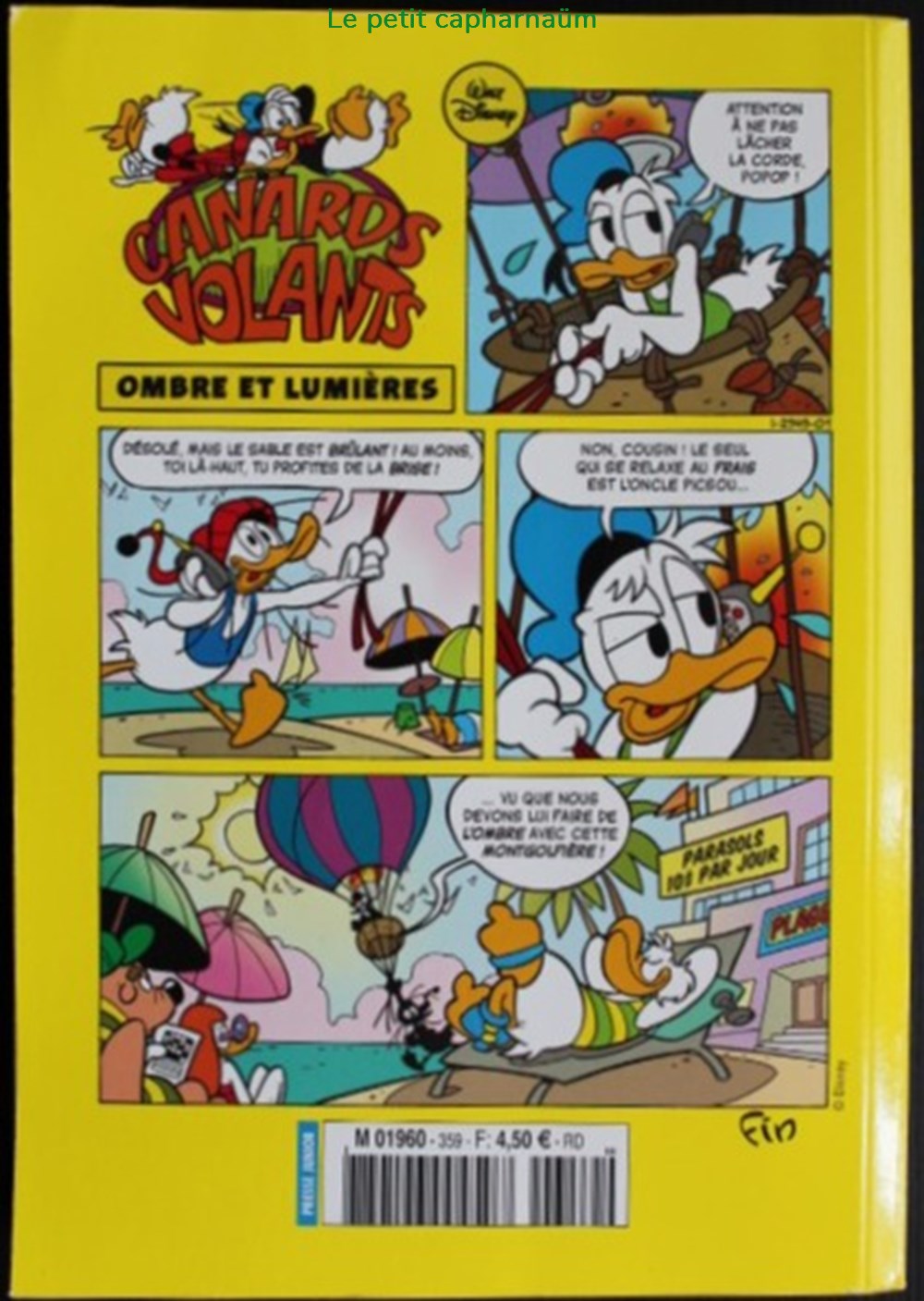 Mickey Parade (2ème série) - N°359 - Donald sur l'île des géants ! livres bd revues mickey parade 2eme serie n 359 donald sur ile des geants
