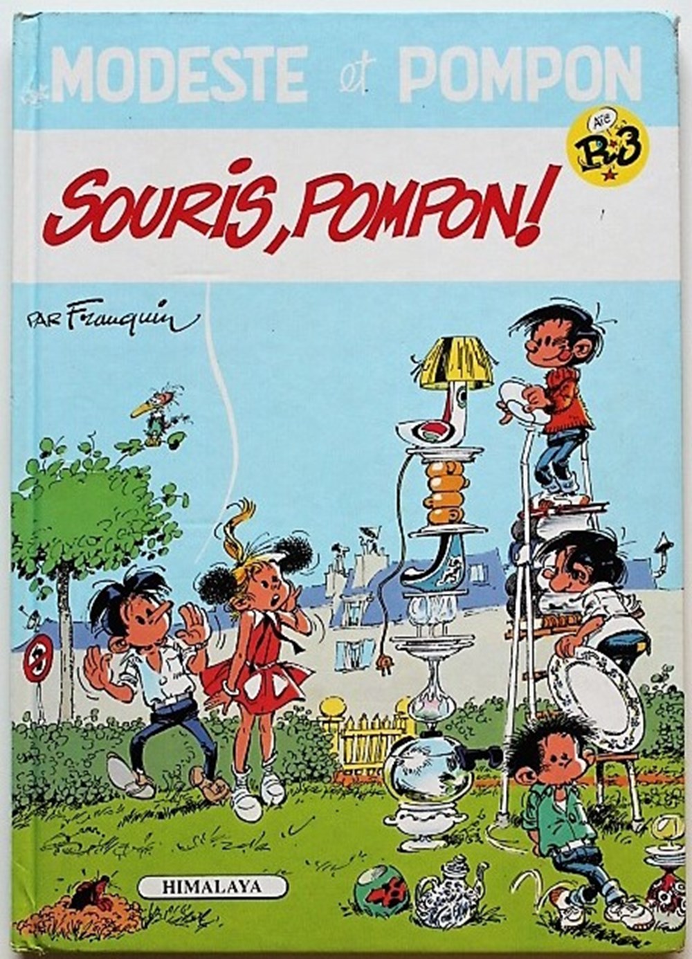livres bd revues bandes dessinees modeste et pompon r3 souris pompon eo 1990