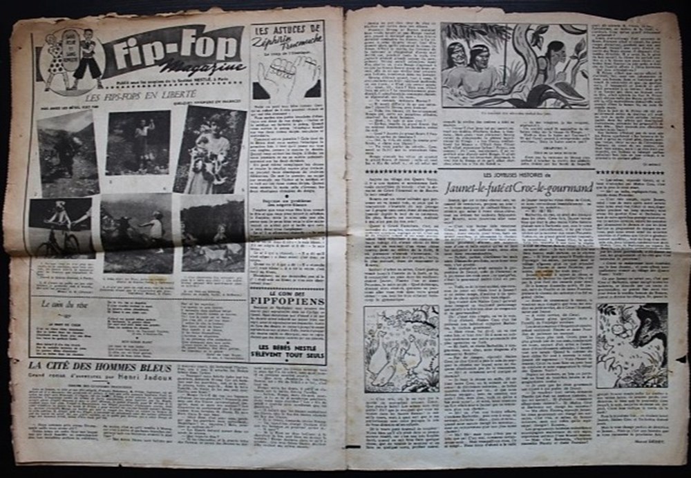 livres bd revues vieux journaux fanfan la tulipe 1 ere annee n 12 07 aout 1941