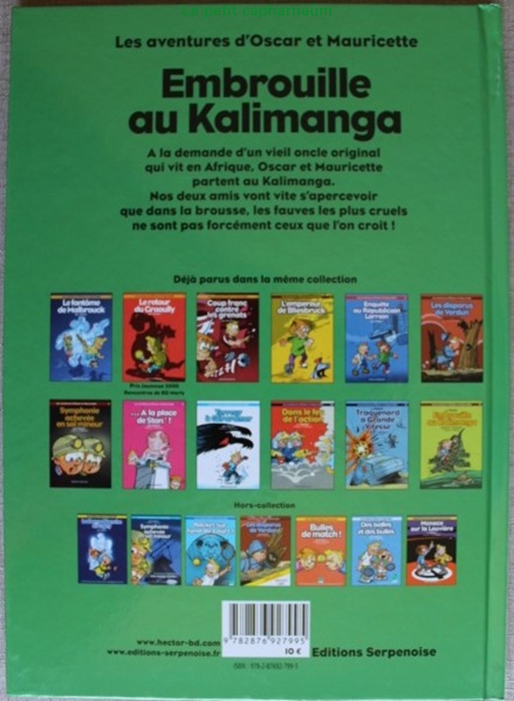 Les aventures d'Oscar et Mauricette - 12 - Embrouille au Kalimanga - EO 2008 livres bd revues bandes dessinees les aventures oscar et mauricette 12 embrouille au kalimanga eo 2008