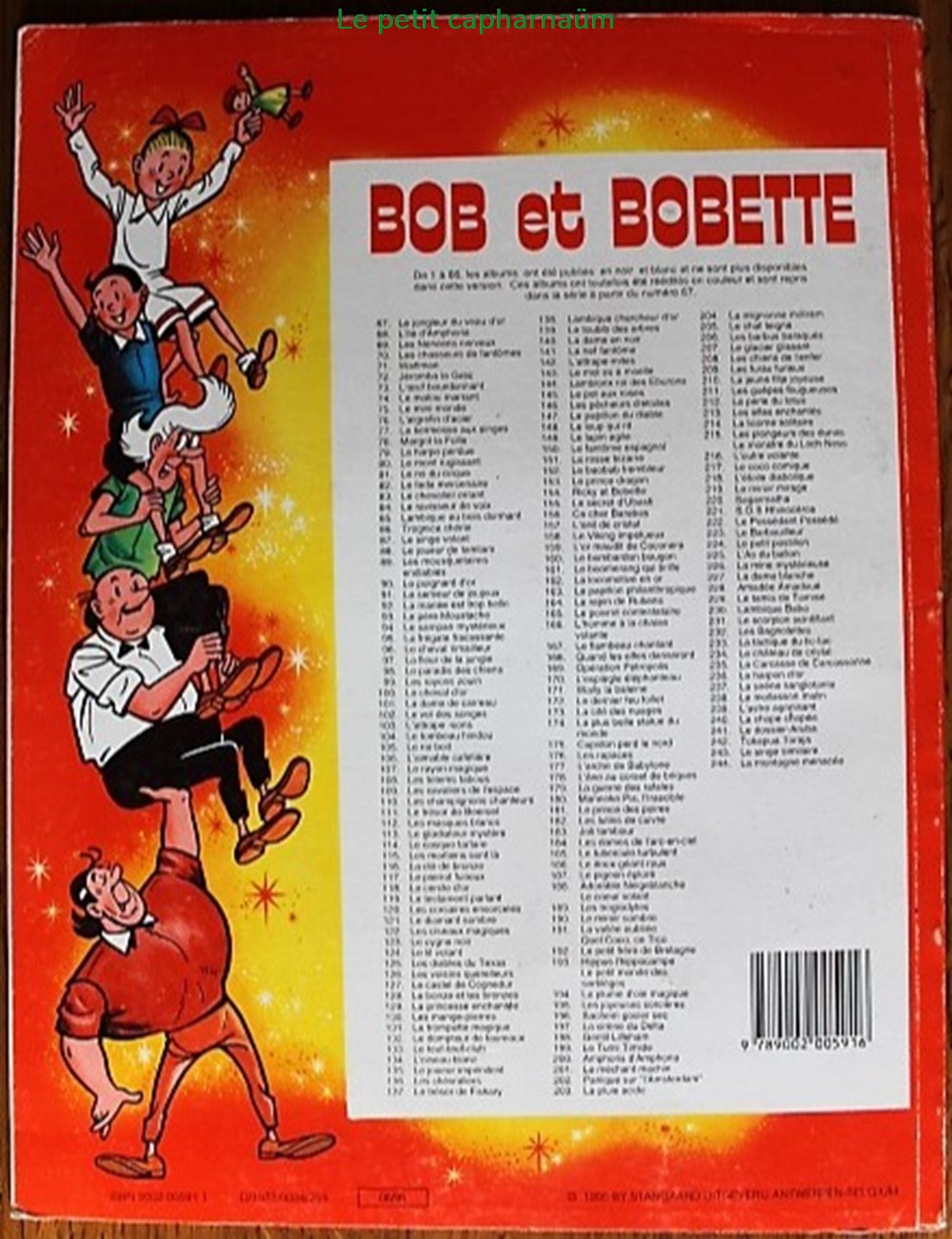 livres bd revues bandes dessinees bob et bobette 3eme serie 144 la nef fantome reed 1995