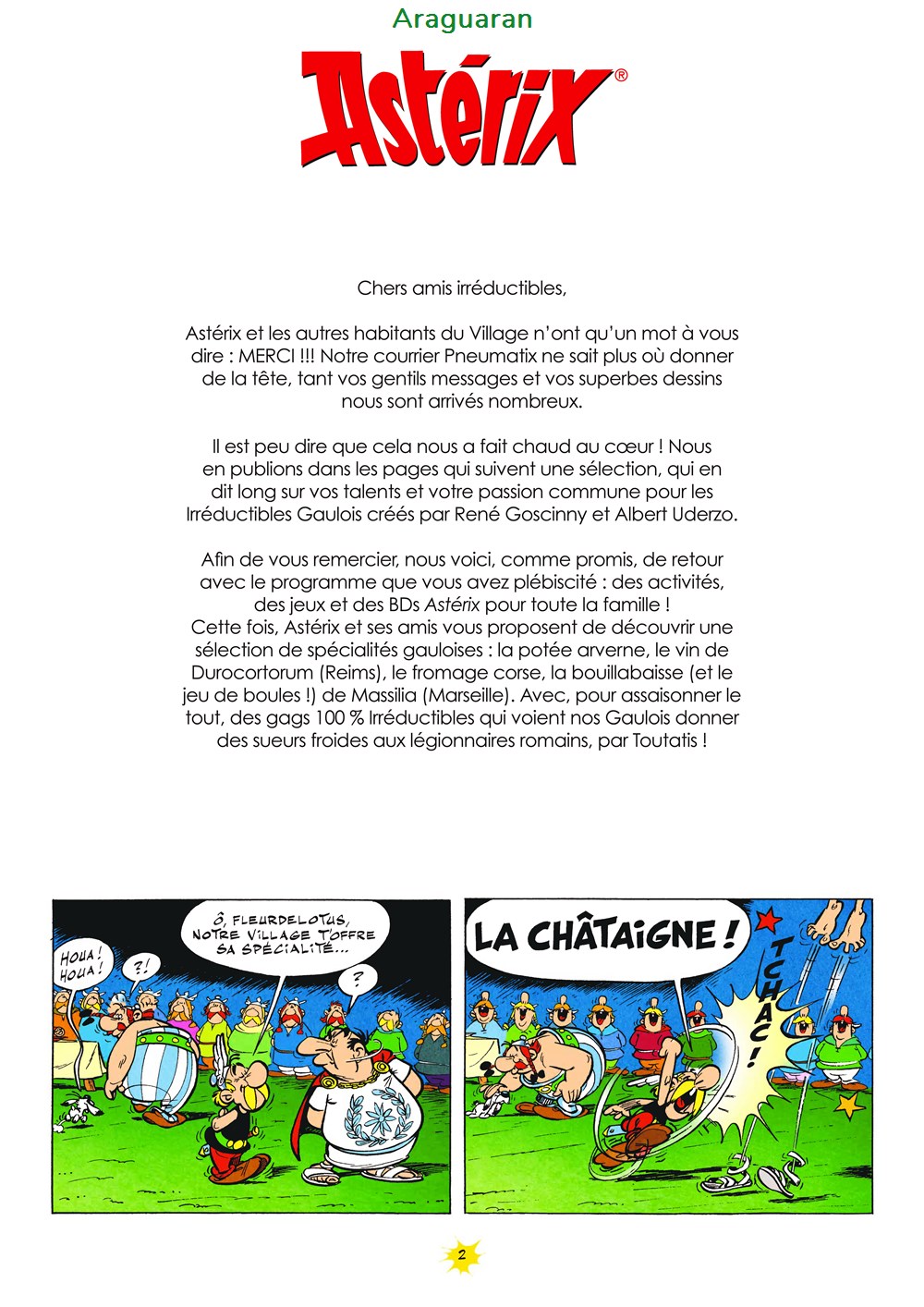 Magazine - Astérix - Irréductibles ! Avec Astérix - 02 2 livres bd revues magazine asterix irreductibles avec asterix 02