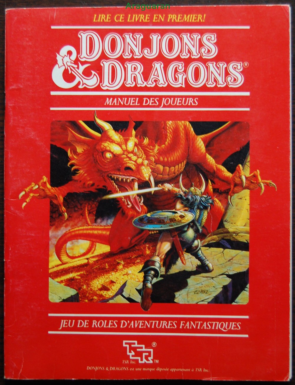 jeux societe jouets roles jeu de role 1d d manuel des joueurs