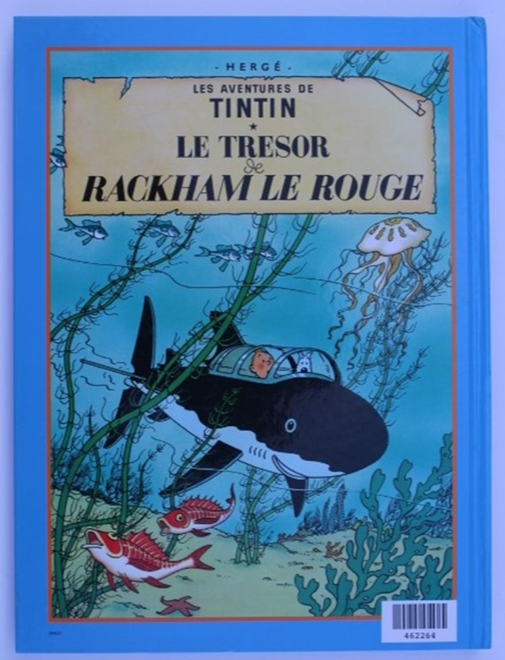 Tintin - FL 06 - Le secret de la Licorne / Le trésor de Rackham le Rouge - Album double livres bd revues bandes dessinees tintin fl 06 le secret de la licorne le tresor de rackham le rouge album double