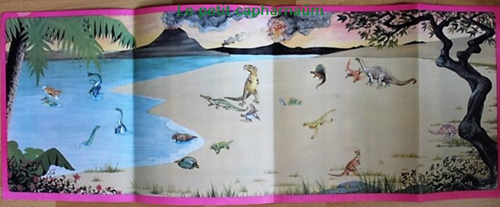 Décorama - Jesco Transrama Poster - Les animaux préhistoriques 2 divers decorations magnets autocollants decalcomanies decorama jesco transrama poster les animaux prehistoriques
