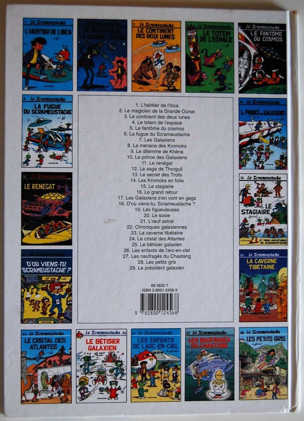 Le scrameustache - 29 - Le président galaxien - EO 1997 livres bd revues bandes dessinees le scrameustache 29 le president galaxien eo 1997