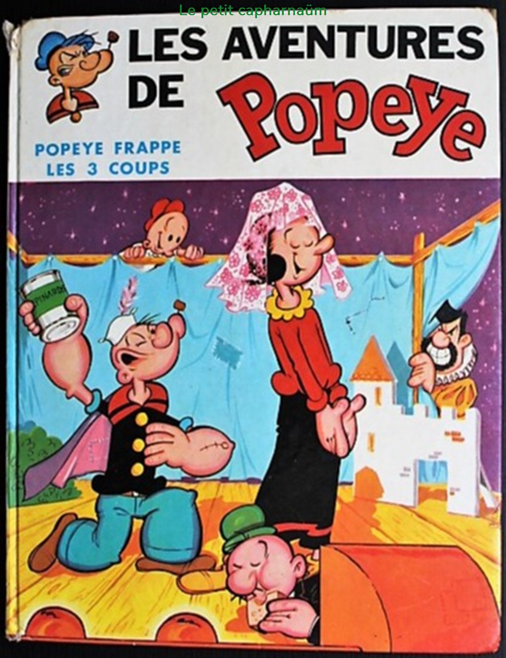 livres bd revues bandes dessinees popeye edition m c l 04 popeye frappe les 3 coups eo 1971