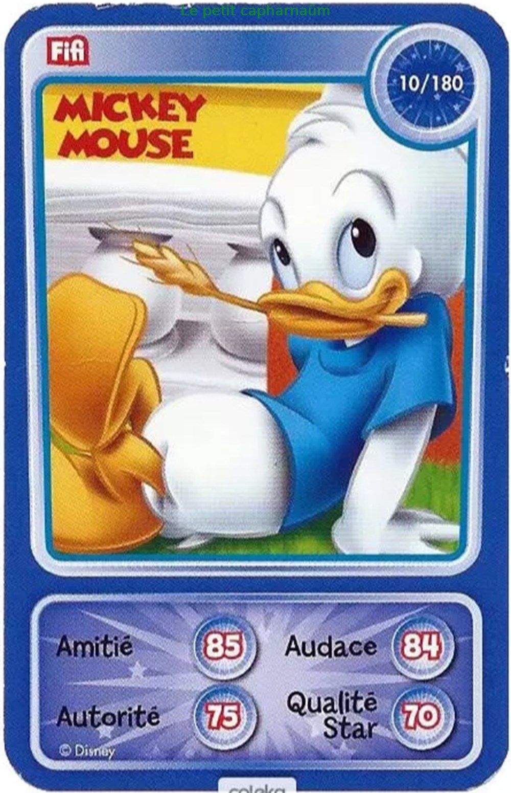 TCG Disney Auchan 2010 - 010 - Fifi jeux jouets jeu de carte collectionner tcg disney auchan 2010 010 fifi
