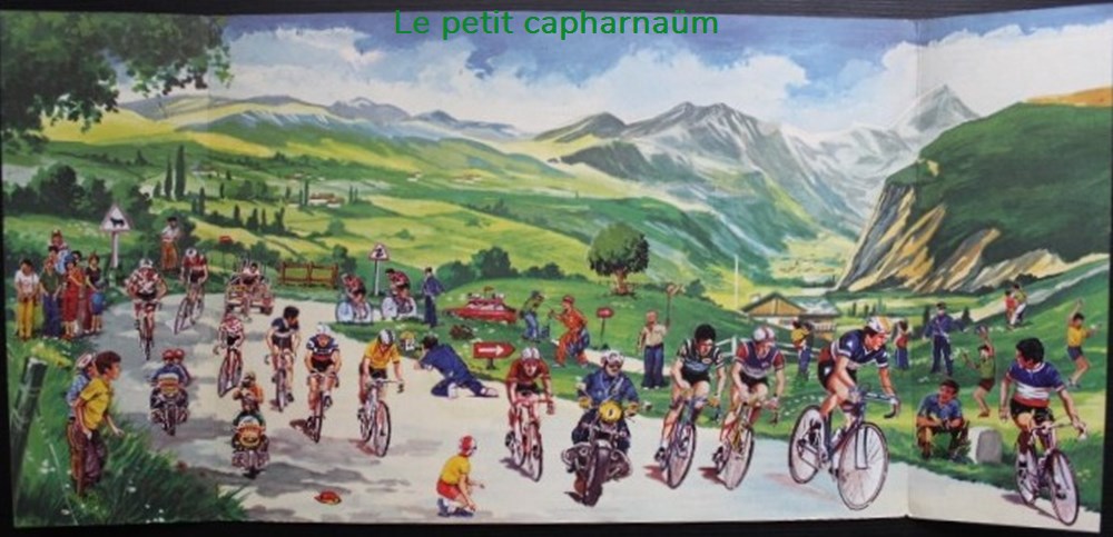Décorama - Lionrama - Decalco Sports - Le cyclisme 4 divers decorations magnets autocollants decalcomanies decorama lionrama decalco sports le cyclisme