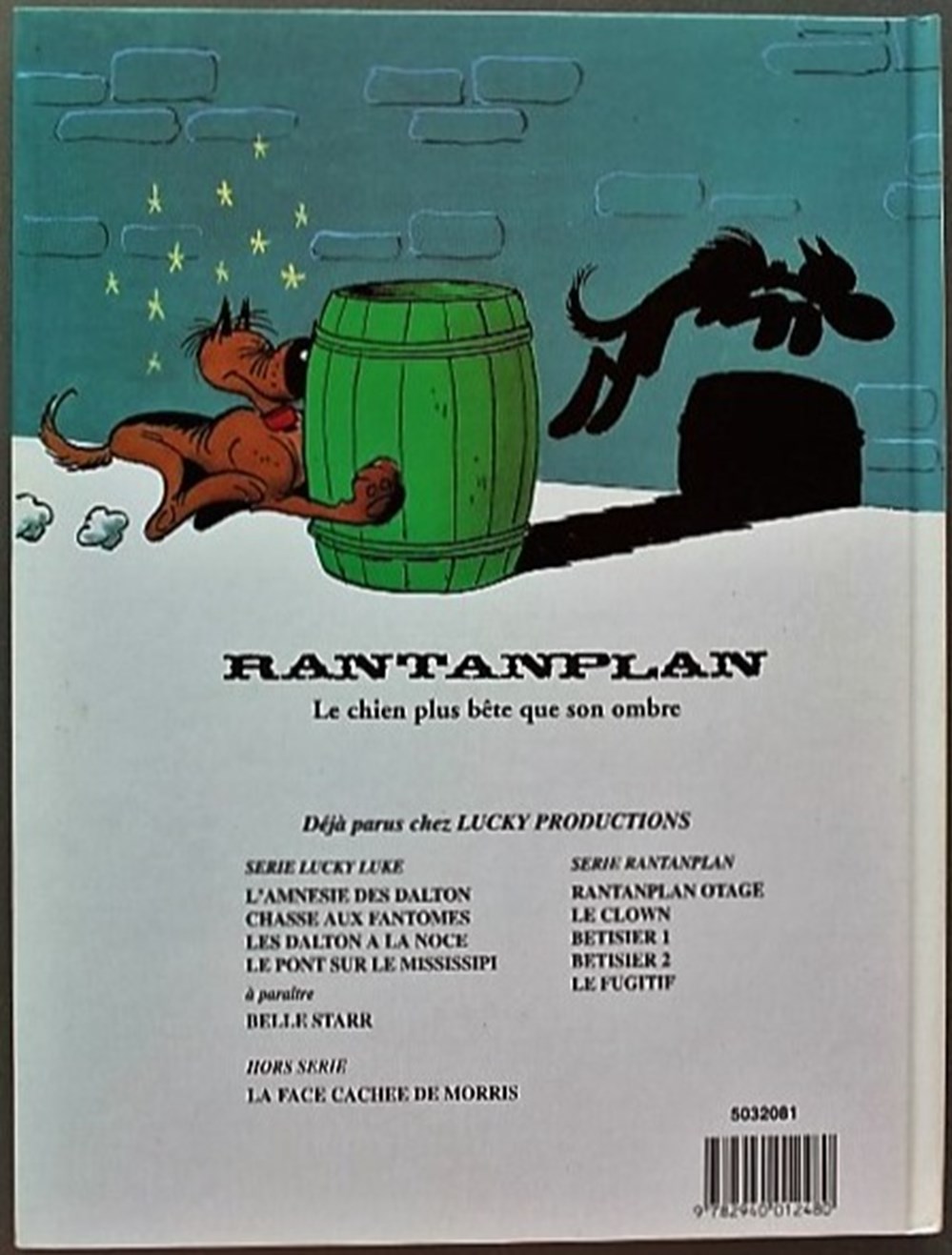 livres bd revues bandes dessinees rantanplan 07 le fugitif eo 1994