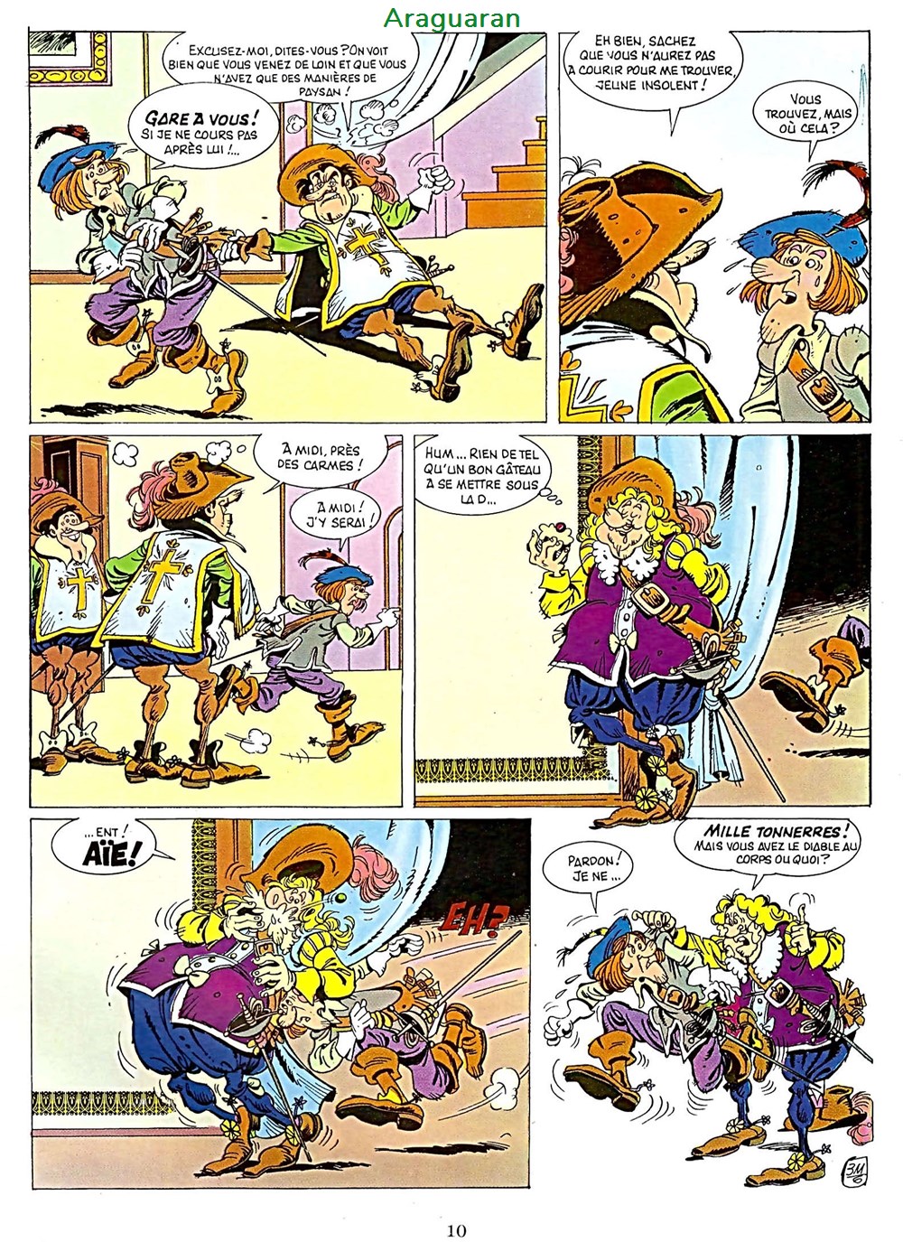 Album - Aventure et l'histoire (L') - 02 - Les trois mousquetaires 7 livres bd revues bandes dessinees album aventure et histoire l 02 les trois mousquetaires