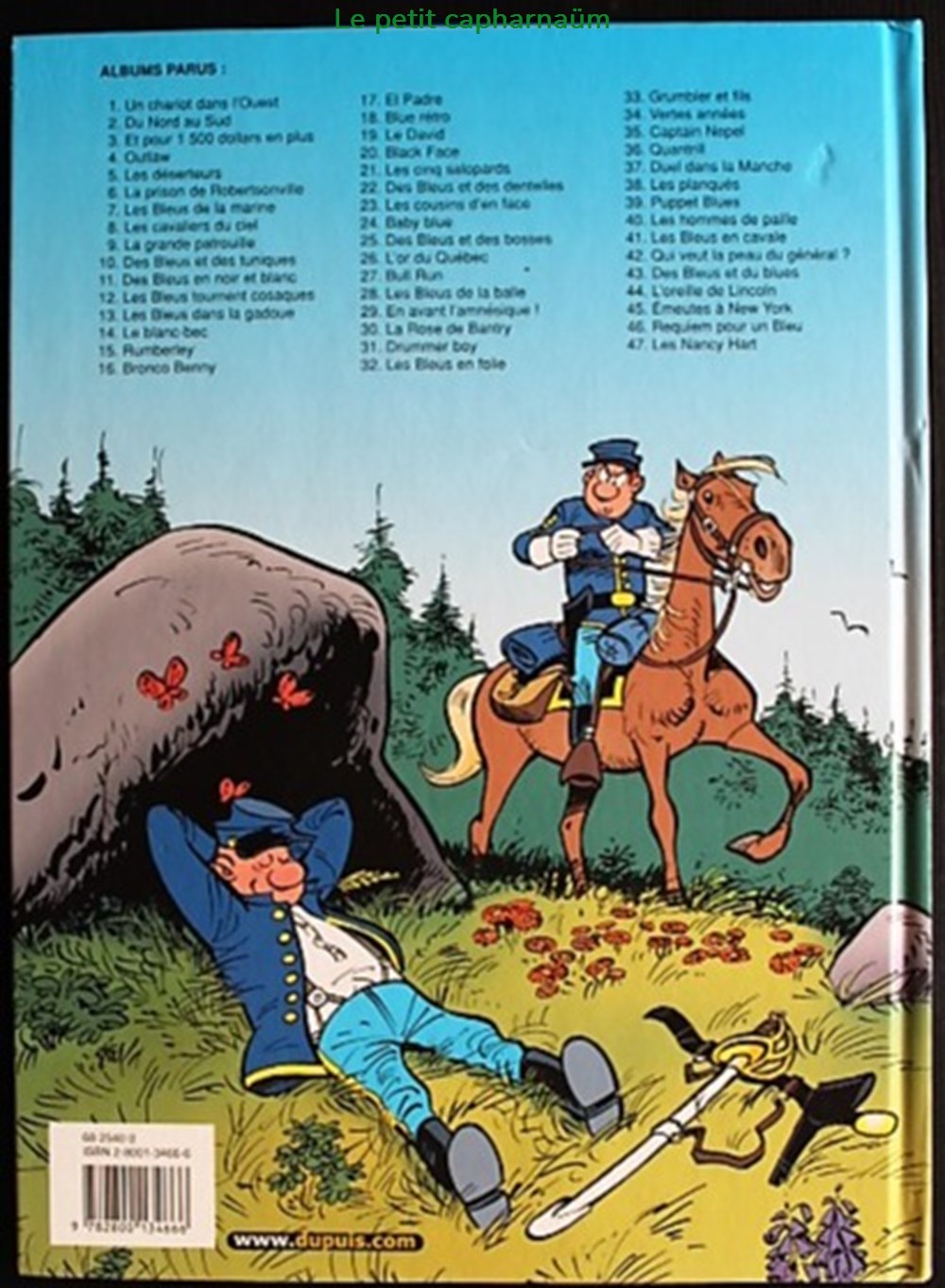 Les tuniques bleues - 47 - Les Nancy Hart - EO 2004 livres bd revues bandes dessinees les tuniques bleues 47 les nancy hart eo 2004
