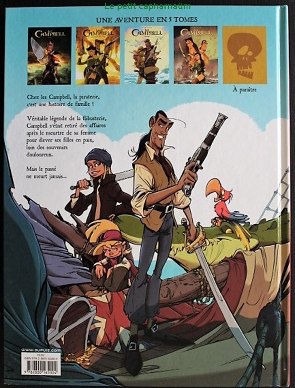 Les Campbell - 04 - L'or de San Brandamo - EO 2016 livres bd revues bandes dessinees les campbell 04 or de san brandamo eo 2016