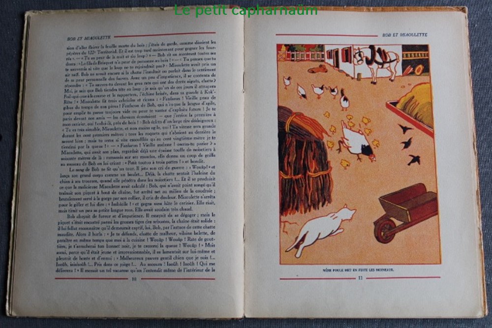 livres bd revues bob et miaoulette edition larousse 1931