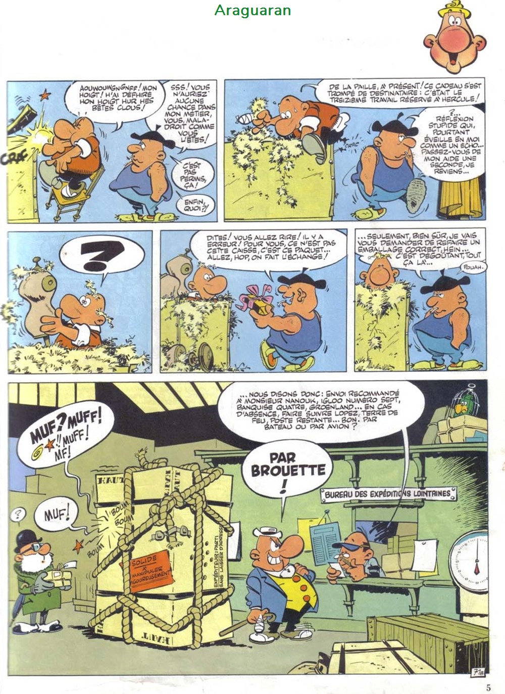 Album - Achille Talon - 35 - Achille Talon... à bout portant ! 4 livres bd revues bandes dessinees album achille talon 35 achille talon a bout portant