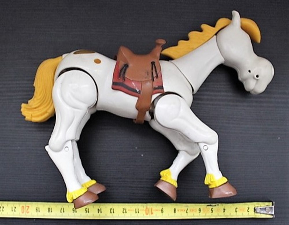 Lucky Luke - Figurine articulée - Jolly Jumper 3 figurines bande dessinee lucky luke figurine articulee jolly jumper
