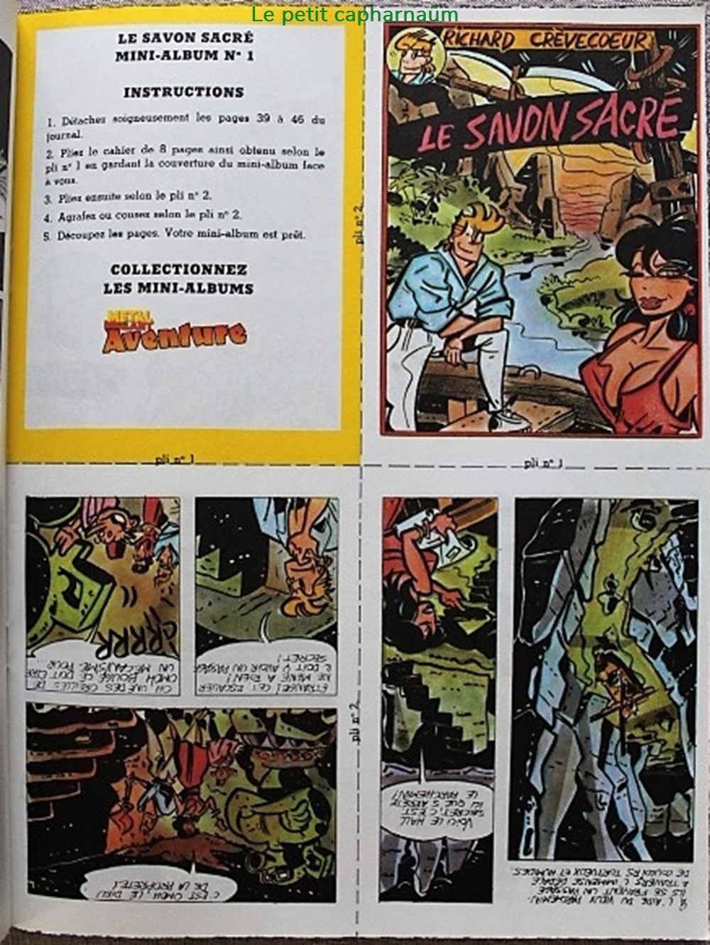 Métal Hurlant Aventure - 3 3 livres bd revues metal hurlant aventure 3