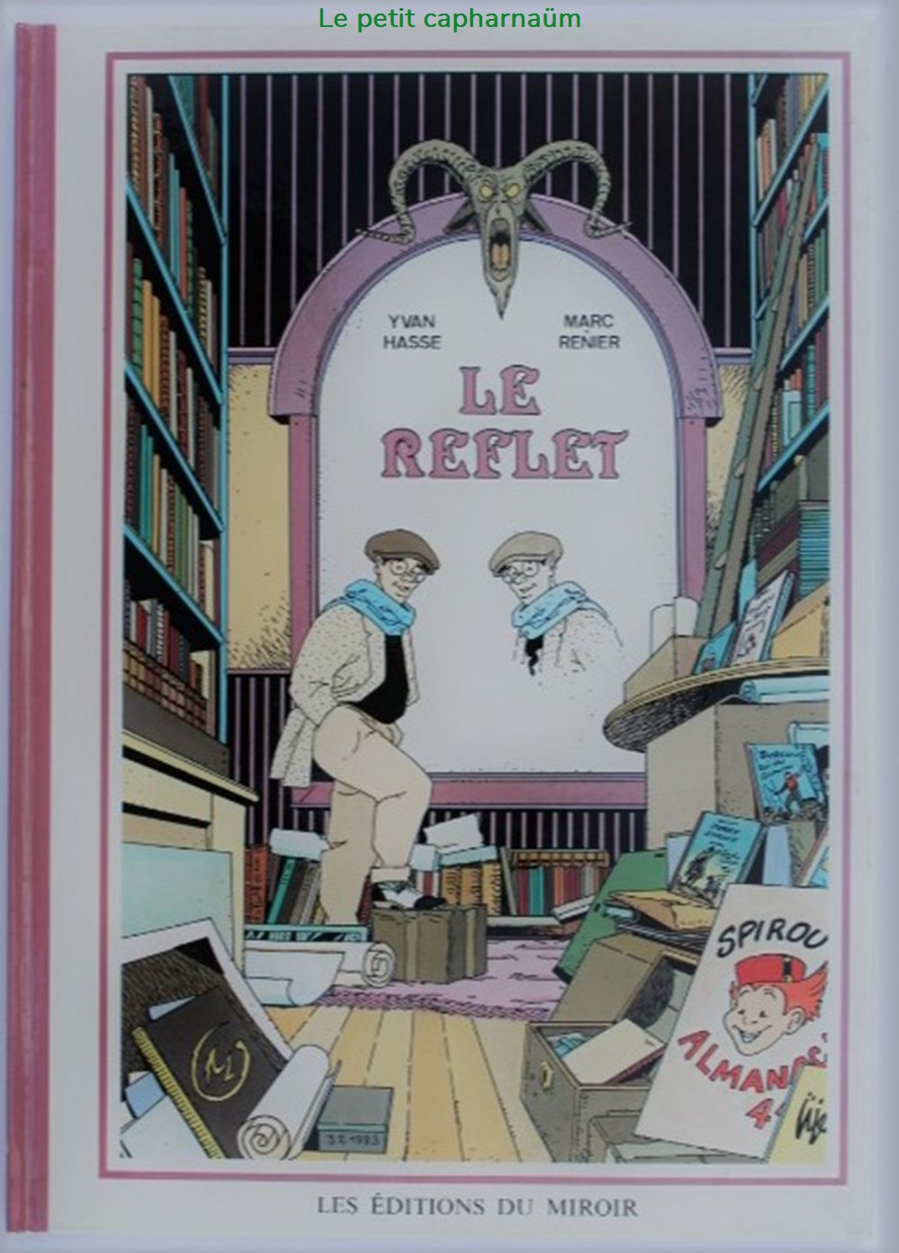 Album TL - Le reflet - Rééd. 1984 en Tirage Limité couleur livres bd revues bandes dessinees album tl le reflet reed 1984 en tirage limite couleur