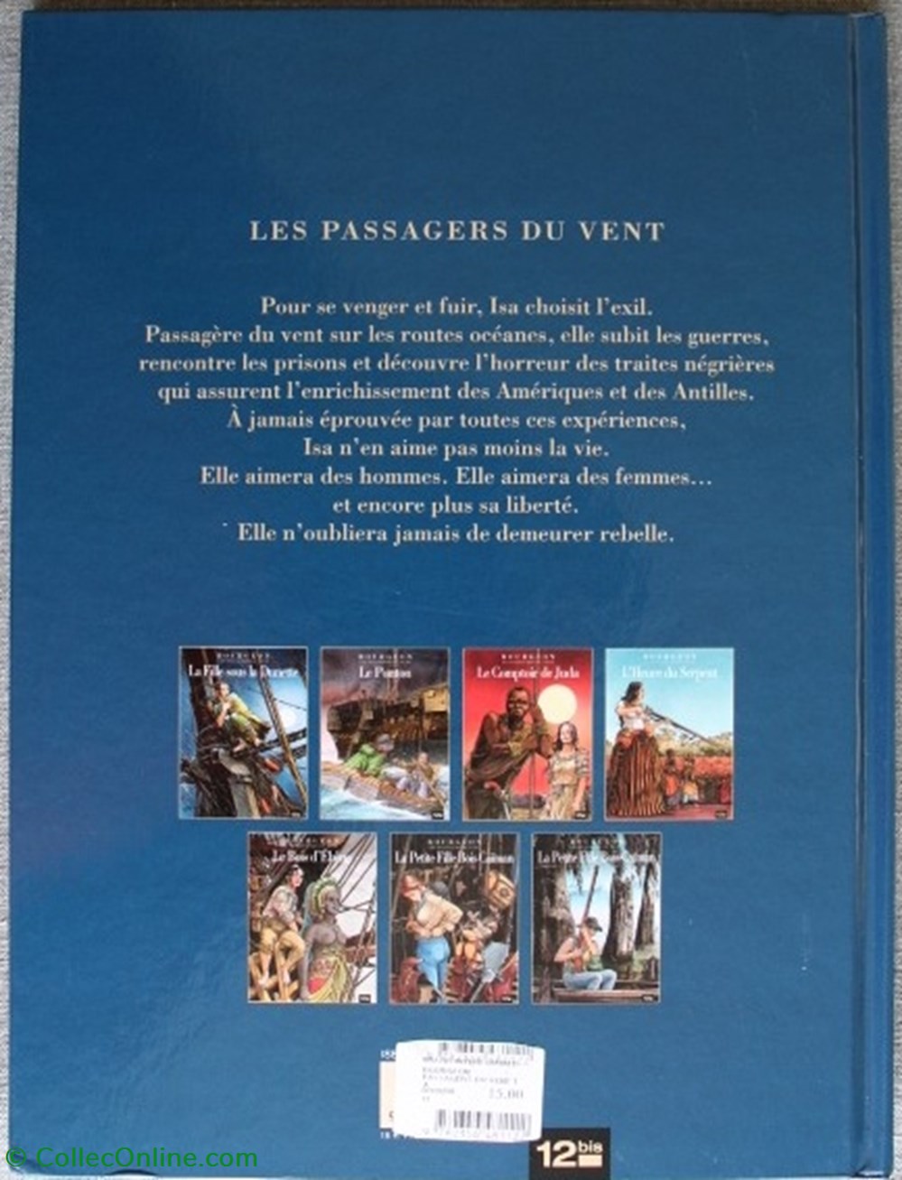 Les passagers du vent - 07 - La petite fille Bois-Caïman - Livre 2 - EO 2009 livres bd revues bandes dessinees les passagers du vent 07 la petite fille bois caiman livre 2 eo 2009