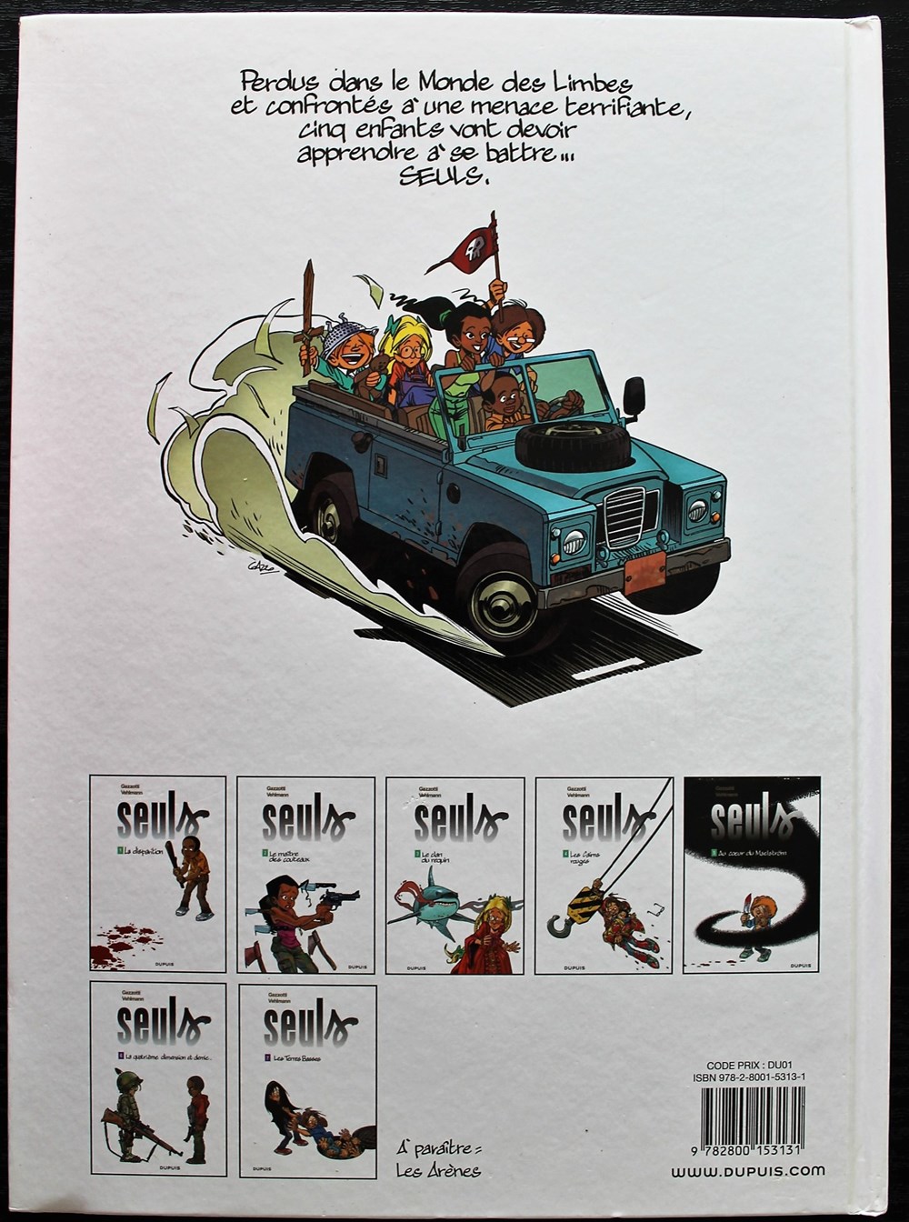 Seuls - 07 - Les terres basses - EO 2012 4 livres bd revues bandes dessinees seuls 07 les terres basses eo 2012