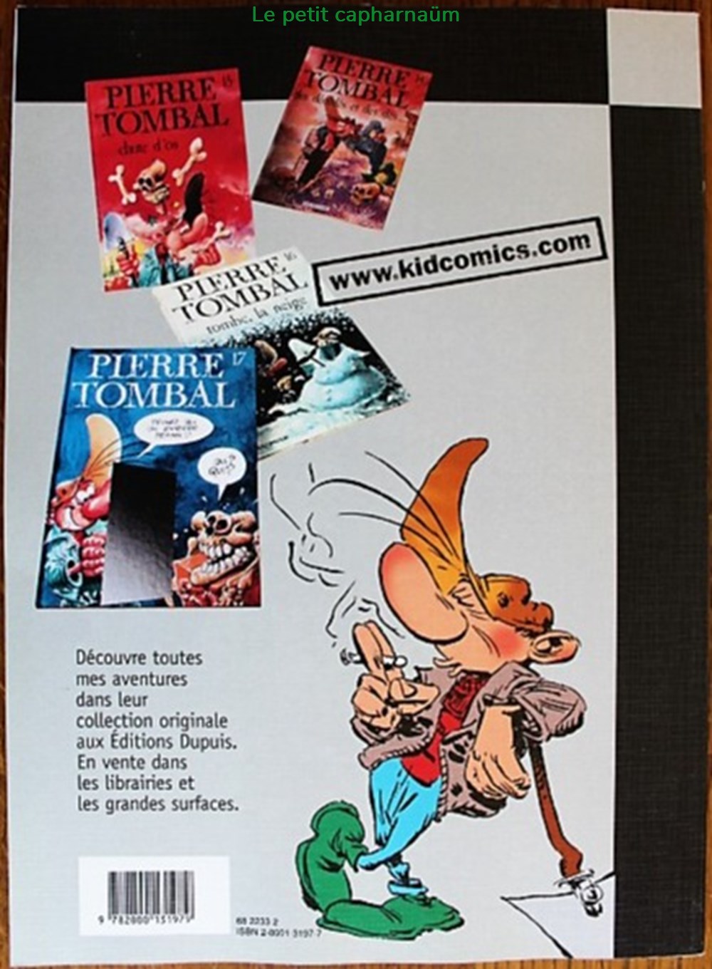 Pierre Tombal - 02 - Histoires d'os - Rééd. 2001 livres bd revues bandes dessinees pierre tombal 02 histoires os reed 2001