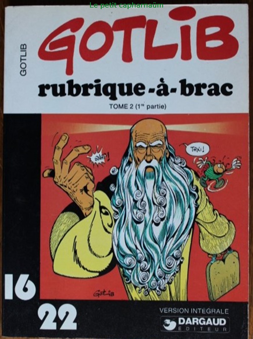 Collection 16/22 - 032 - Rubrique à brac - Tome 2 (1ère partie) - Rééd. 1978 livres bd revues bandes dessinees collection 16 22 032 rubrique a brac tome 2 1ere partie reed 1978