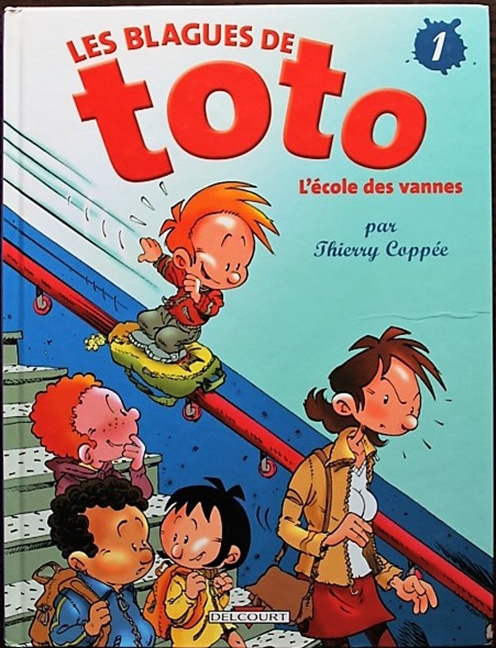 Les blagues de Toto - 01 - L'école des vannes - Rééd. 2004 livres bd revues bandes dessinees les blagues de toto 01 ecole des vannes reed 2004