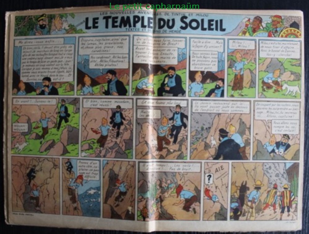 Tintin (édition Belge) - Recueil N°003 - Du n°24 au 40 de l'année 1947 5 livres bd revues vieux journaux tintin edition belge recueil n 003 du n 24 au 40 de annee 1947