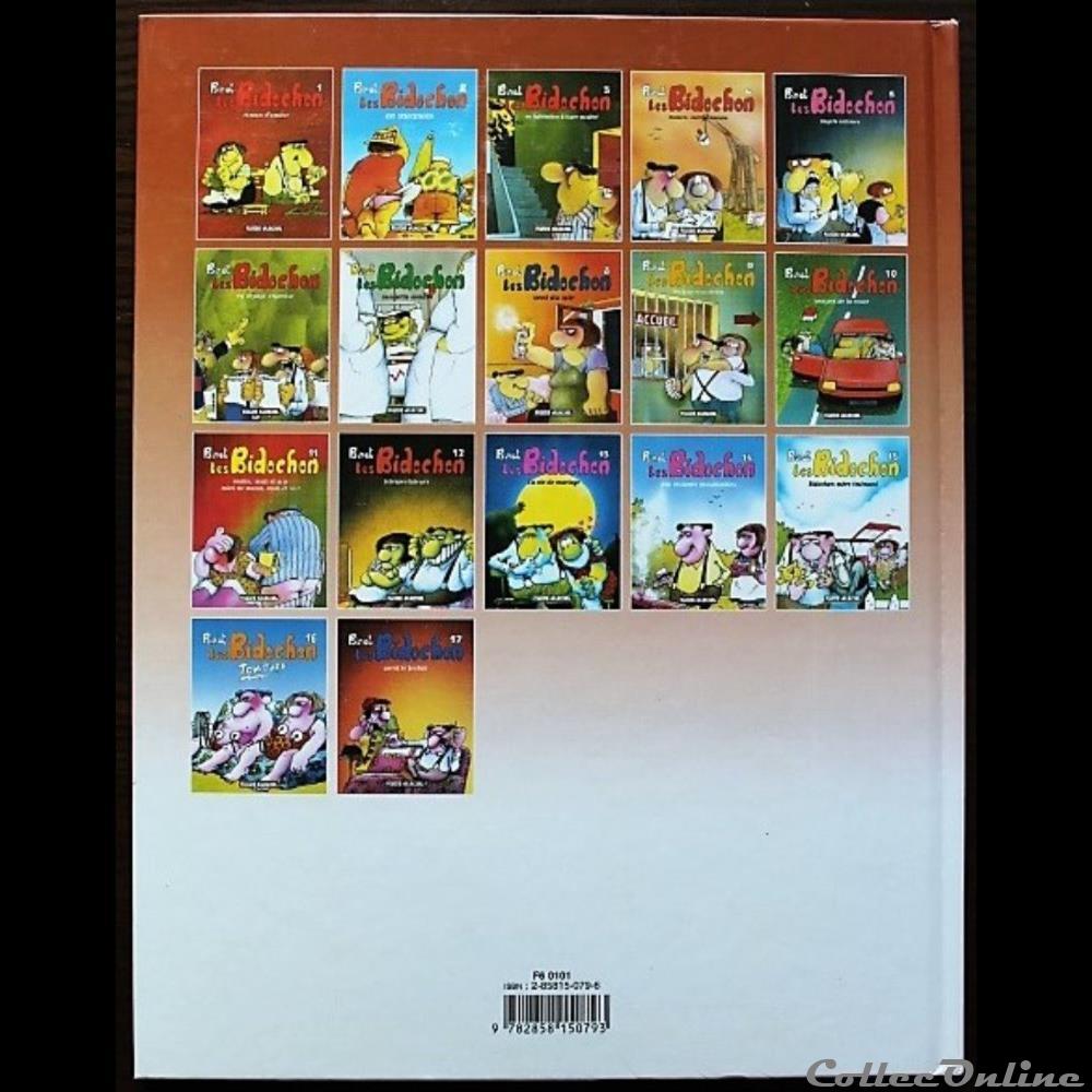 livres bd revues bandes dessinees les bidochon 01 roman amour reed 2001