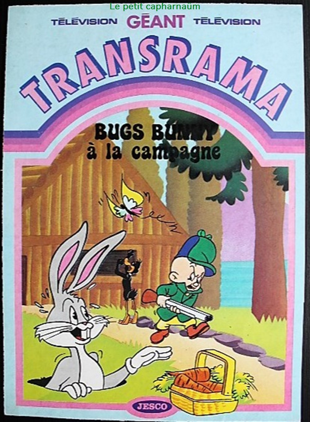Décorama - Jesco Transrama Géant - Bugs Bunny à la campagne divers decorations magnets autocollants decalcomanies decorama jesco transrama geant bugs bunny a la campagne