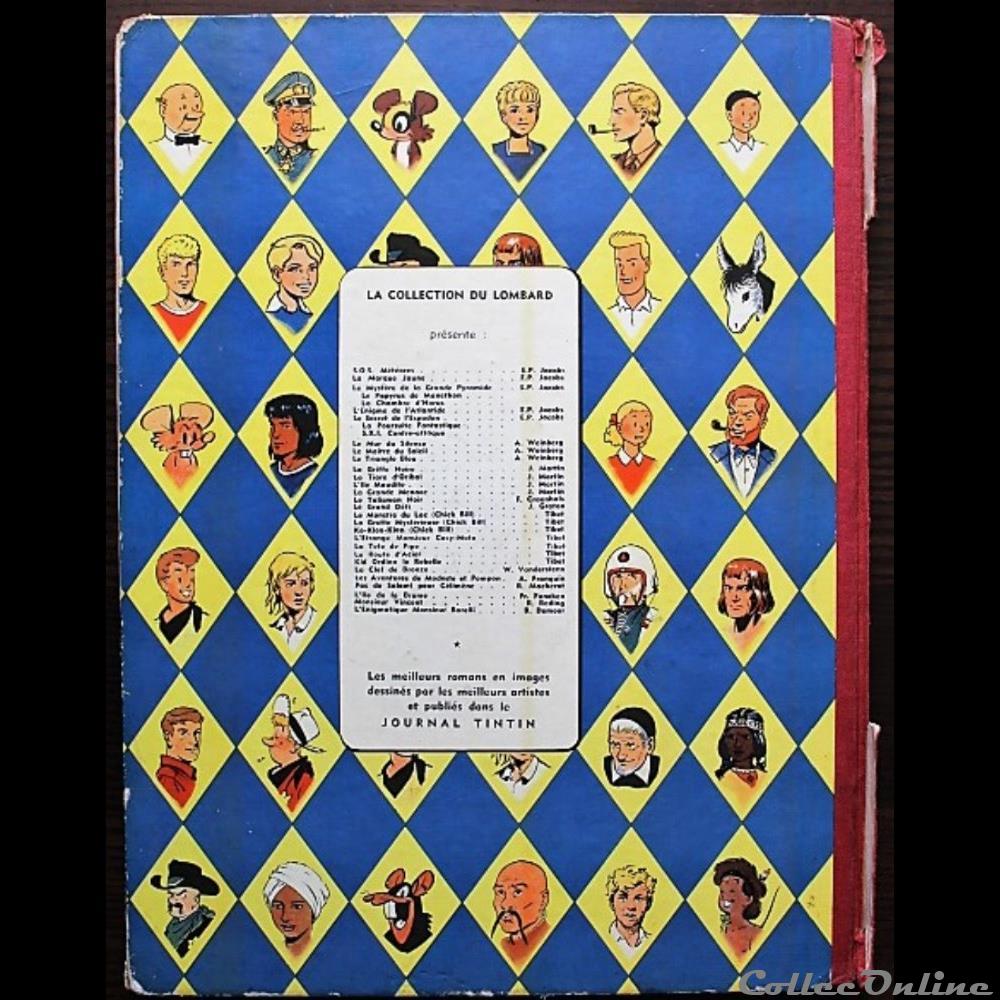 livres bd revues bandes dessinees blake et mortimer 07 s o s meteores mortimer a paris eo 1959