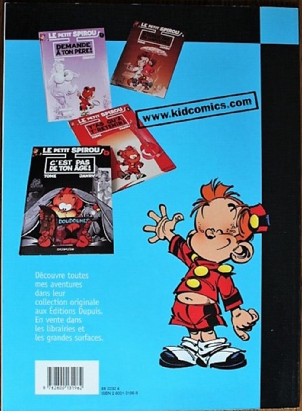 livres bd revues bandes dessinees le petit spirou 04 est pour ton bien reed 2001