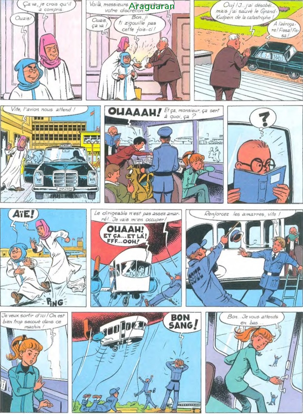 Album - 4 as (Les) - 14 - Les 4 as et la saucisse volante 7 livres bd revues bandes dessinees album 4 as les 14 les 4 as et la saucisse volante