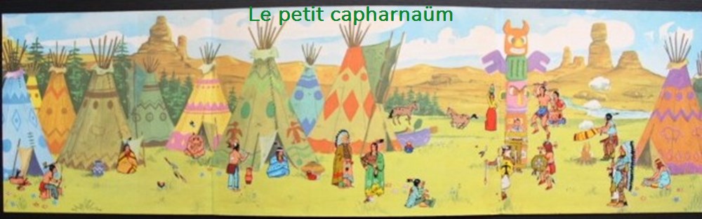 divers decorations magnets autocollants decalcomanies decorama touret chez les indiens