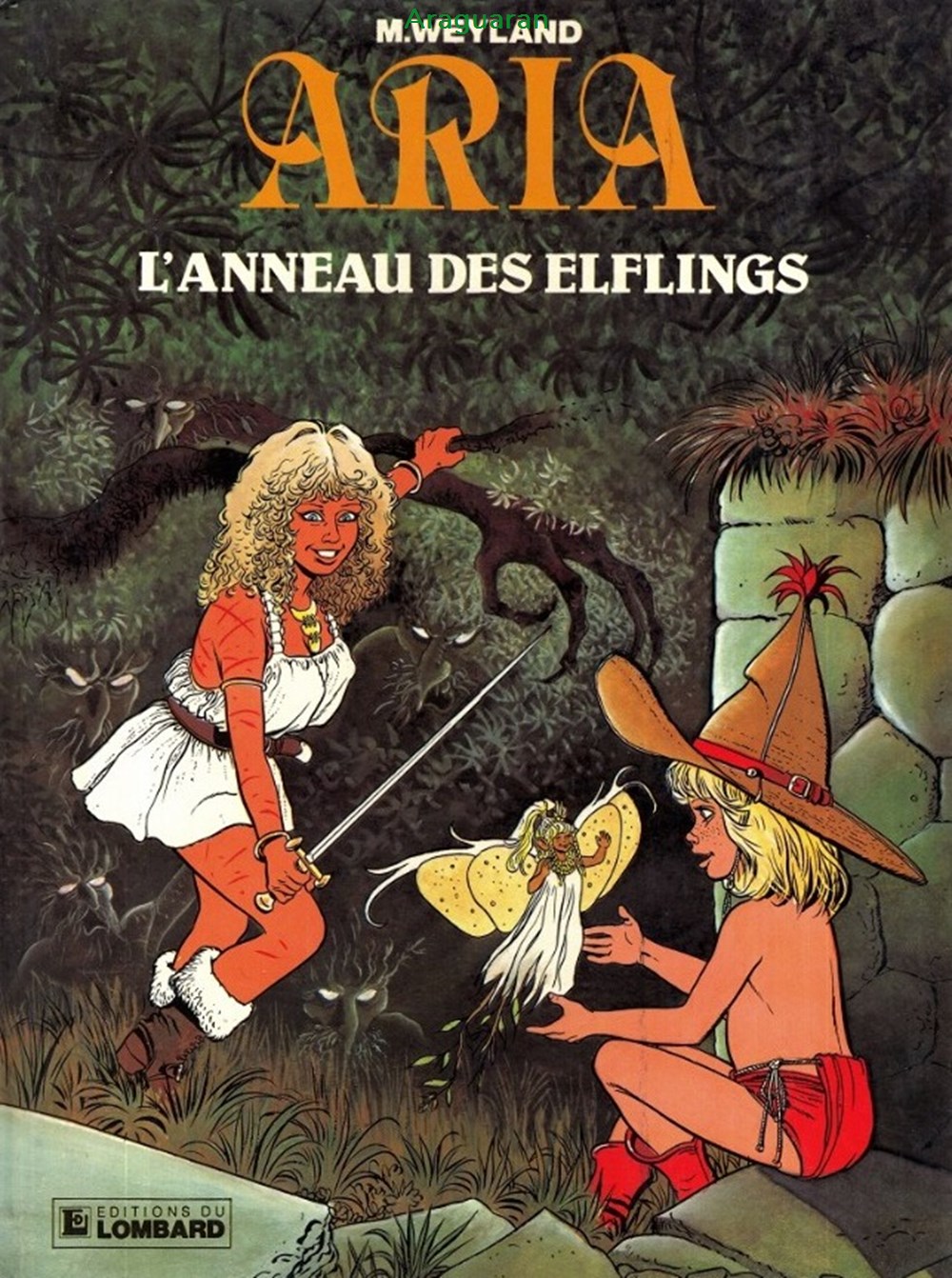 Album - Aria - 06 - L'anneau des elfings livres bd revues bandes dessinees album aria 06 anneau des elfings