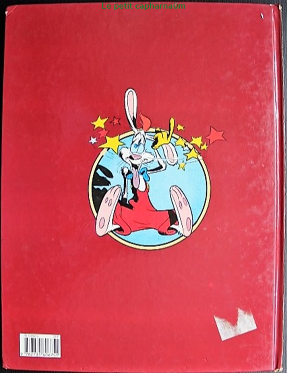 Qui veut la peau de Roger Rabbit ? - EO 1988 livres bd revues bandes dessinees qui veut la peau de roger rabbit eo 1988
