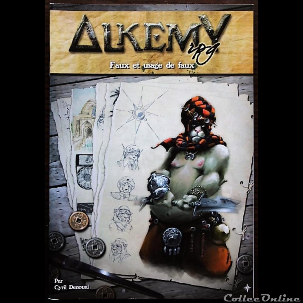 Jeu de rôle - Alkemy - Faux et usage de faux jeux jouet jeu de role alkemy faux et usage de faux