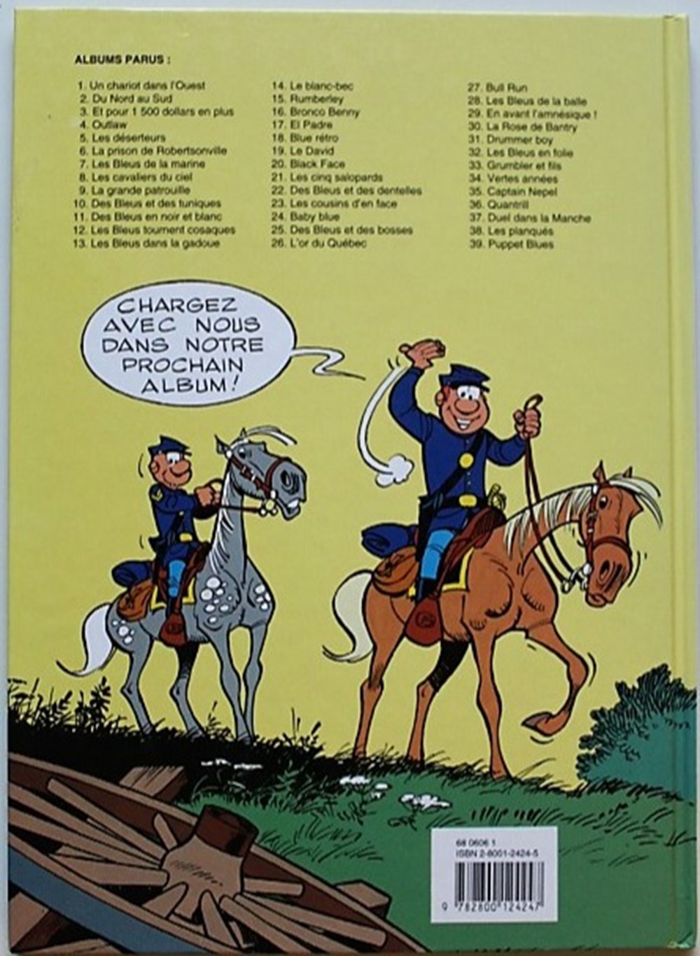 Les tuniques bleues - 39 - Puppet blues - EO 1997 2 livres bd revues bandes dessinees les tuniques bleues 39 puppet blues eo 1997